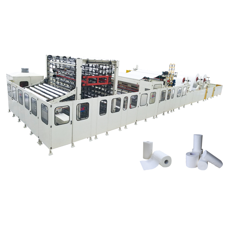 OK-300 型全自動卷紙、廚房用紙復卷生產(chǎn)線