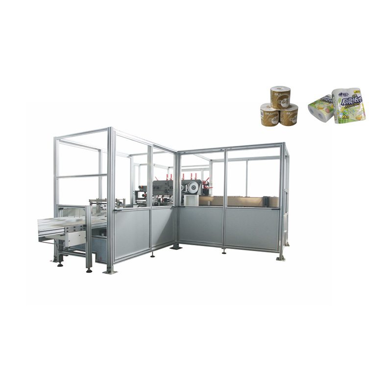 OK-803F 型卷筒紙包裝機